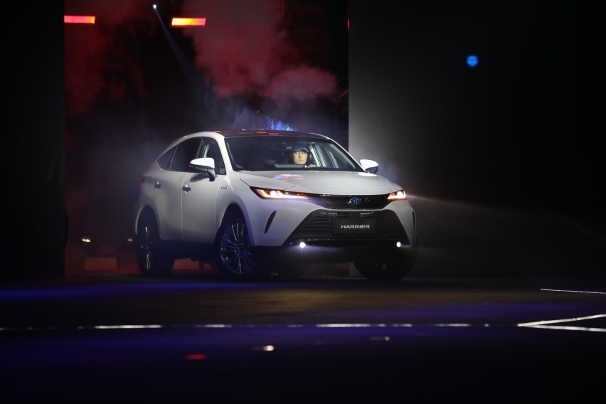 一汽丰田最美SUV HARRIER凌放在长春基地下线