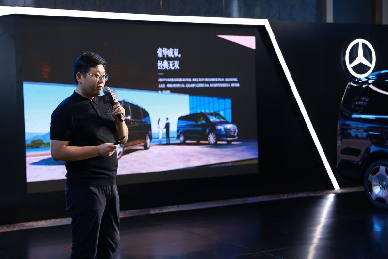 新一代梅赛德斯-奔驰V级MPV 大有天地——济南之星上市发布会
