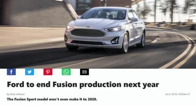 欧洲、美国蒙迪欧相继停产，B级车市场空落落的2020年