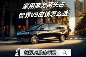 智界V9购车手册：商务家用两头占，4款配置怎么选？