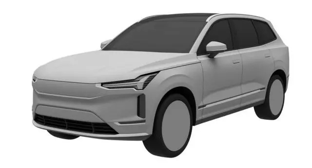 电动版本的沃尔沃XC90终于来了 曝光渲染图 空间超级大