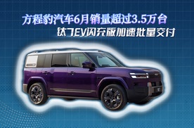 豹力全开，方程豹汽车6月销量再创新高