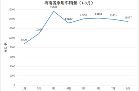 海南8月销量：几何，AITO哪吒下滑67%
