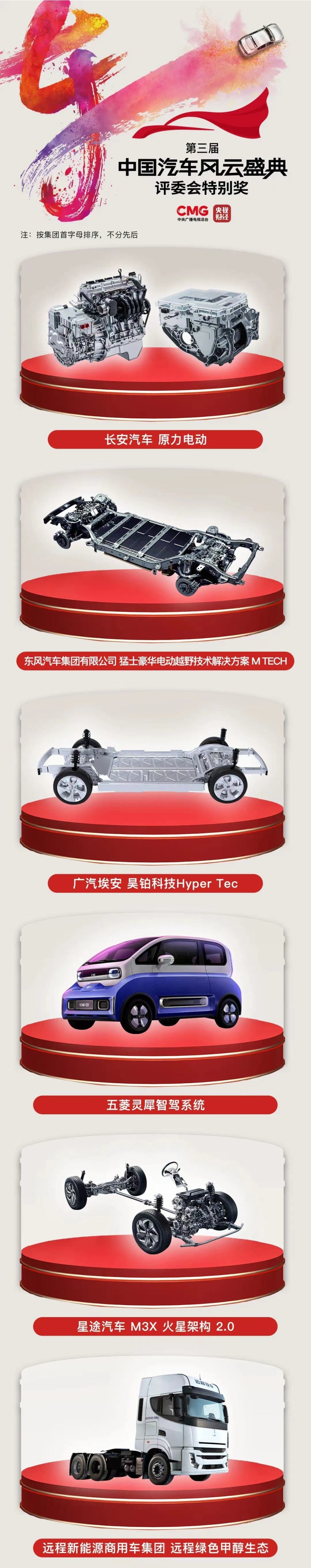 年度期待 ，第三届《中国汽车风云盛典》获奖车型公布~