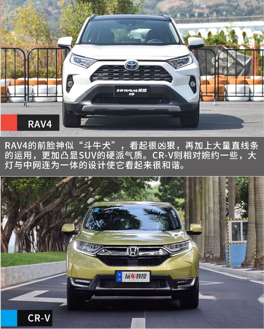 城市紧凑SUV的王者对决！丰田RAV4和本田CR-V你选谁？