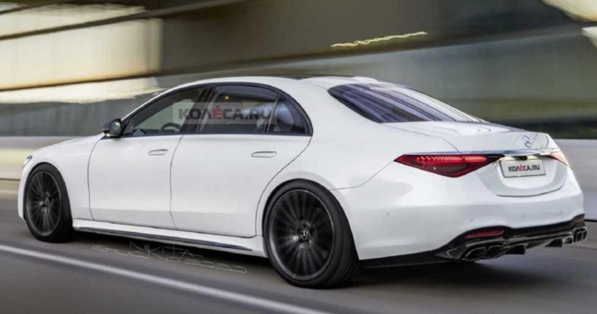 全新一代梅赛德斯-AMG S63渲染图