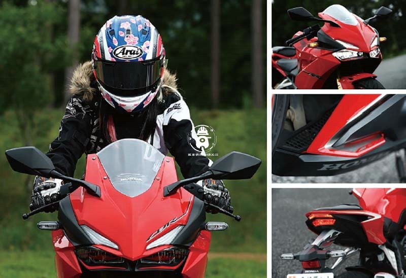 日本女车手体验CBR250RR 本田最强250静态测评