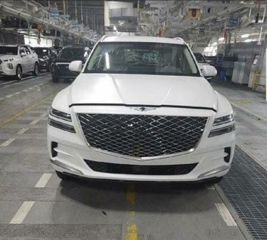 造型夸张的韩系豪车，捷尼赛思GV80实拍图曝光