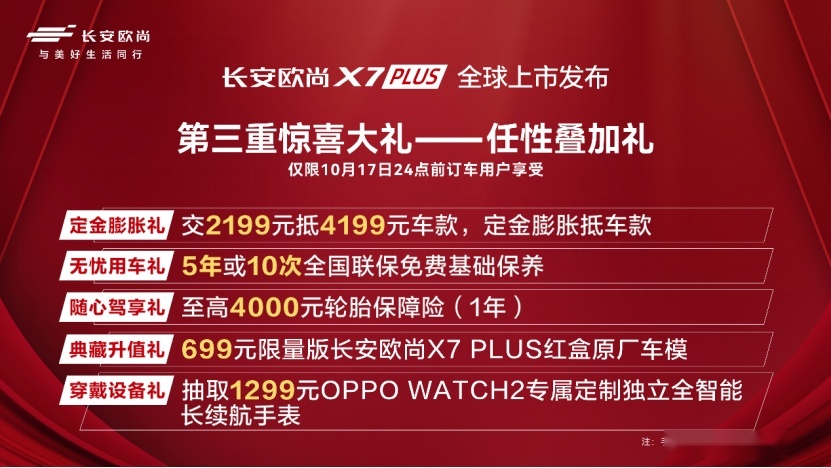 国货当自强 10万级SUV配置天花板 长安欧尚X7PLUS给力