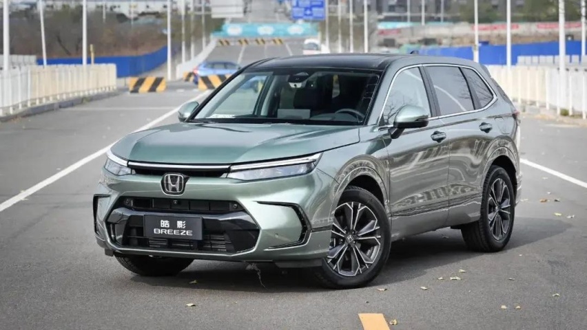 CR-V姊妹车 广汽本田全新皓影实车亮相 本月内上市/将推7座版