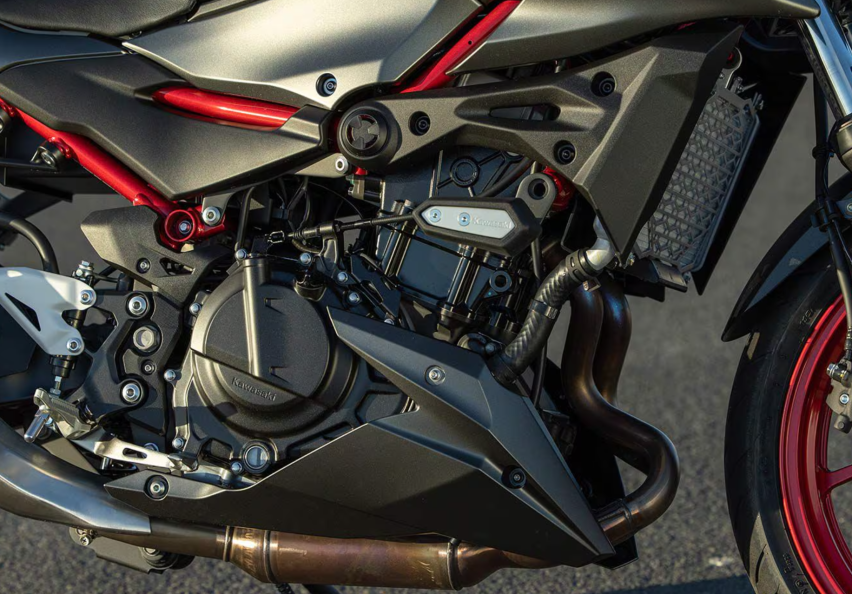 2024款川崎Z500详解，作为一款街车，防风效果值得肯定
