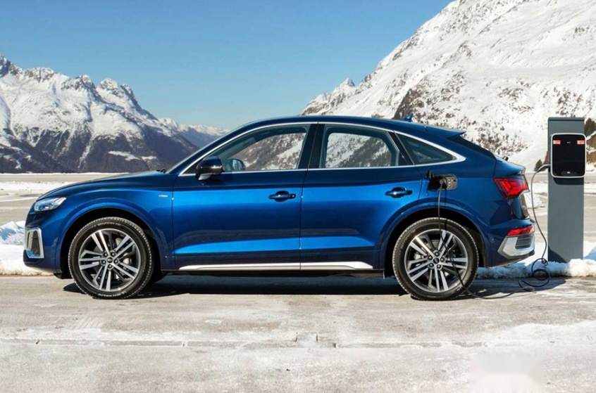 奥迪Q5 Sportback插混版车型官图 纯电续航为59k