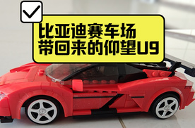 从比亚迪赛车场带回来的仰望U9装好了，炫耀一下