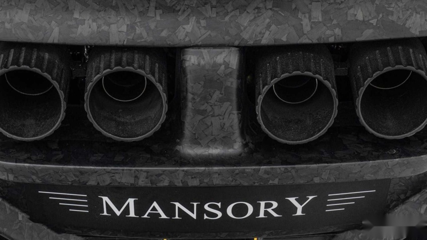 扎牙舞爪全车锻造碳纤维 Mansory改玛莎拉蒂MC20