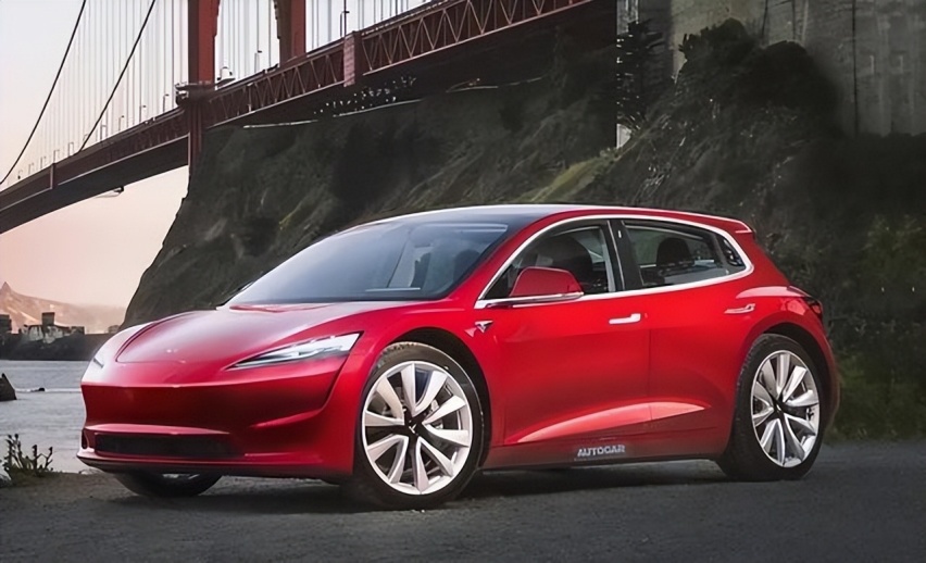 或比Model 3便宜一半？特斯拉新车谍照曝光，掀背两厢造型亮眼