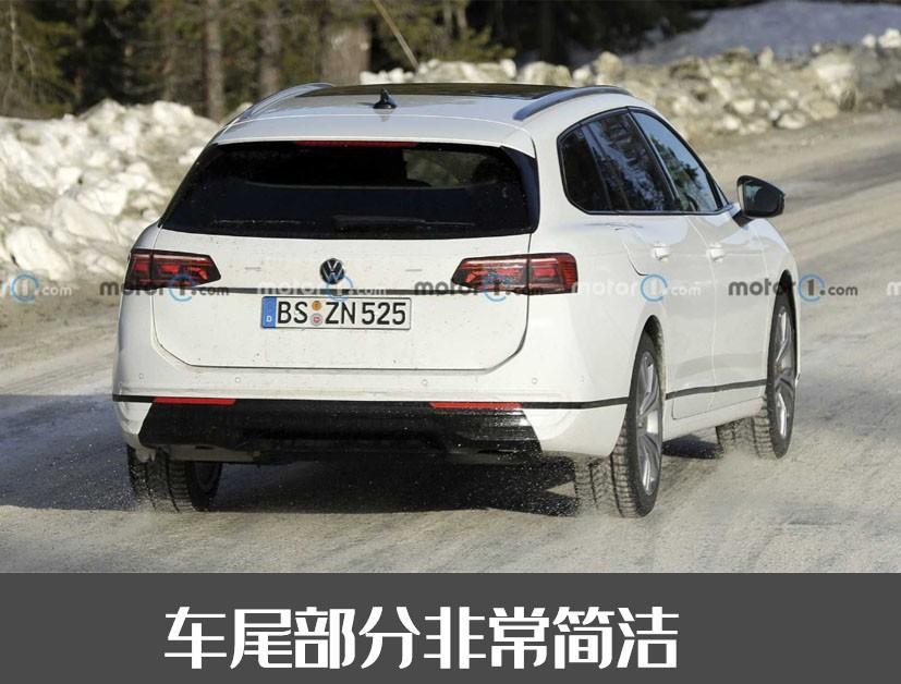 新大众帕萨特瓦罐谍照曝光，中控大彩电实锤了，有望年内海外上市