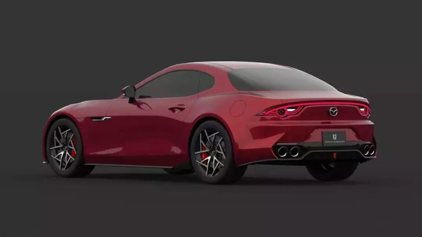 新一代马自达RX-7假想图曝光，转子引擎的梦想该何去何从？