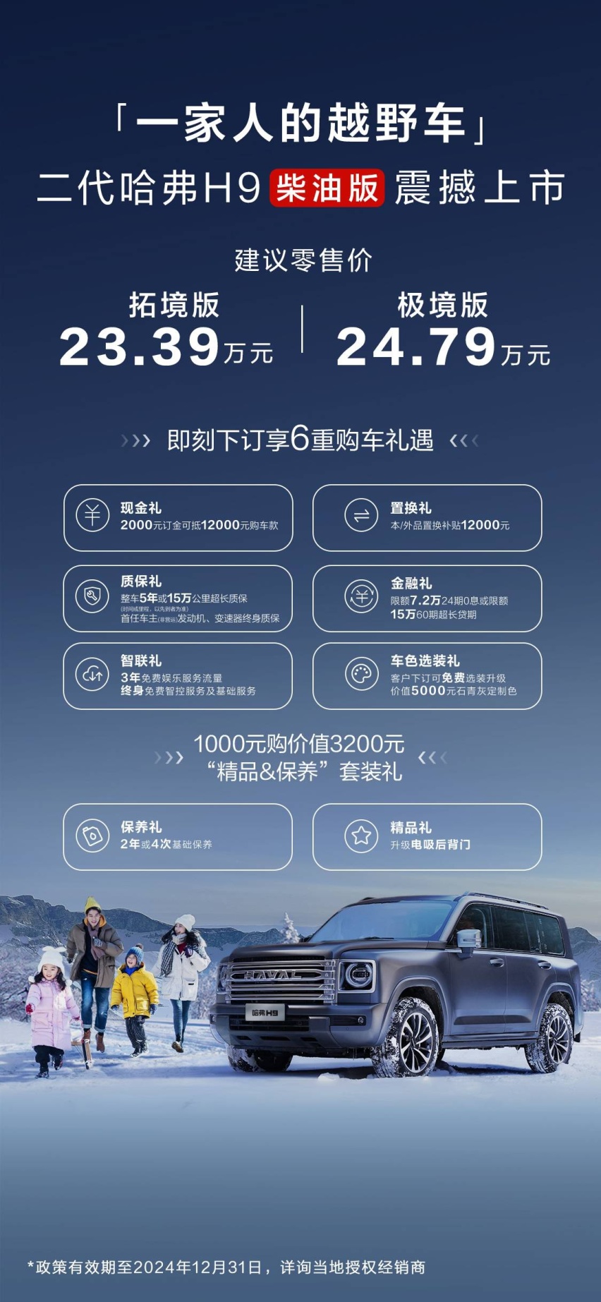 长城二代哈弗H9柴油版“告诉你”，时代依旧需要柴油车