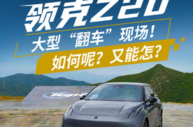 领克Z20上演大型“翻车”现场！如何呢？又能怎？