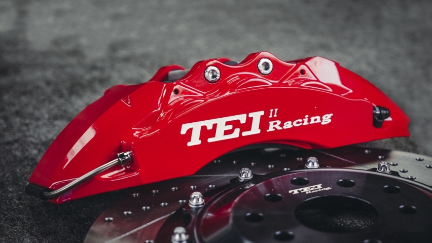 【官方案例】2019款丰田GT86升级tei刹车前6后4活塞卡钳套件