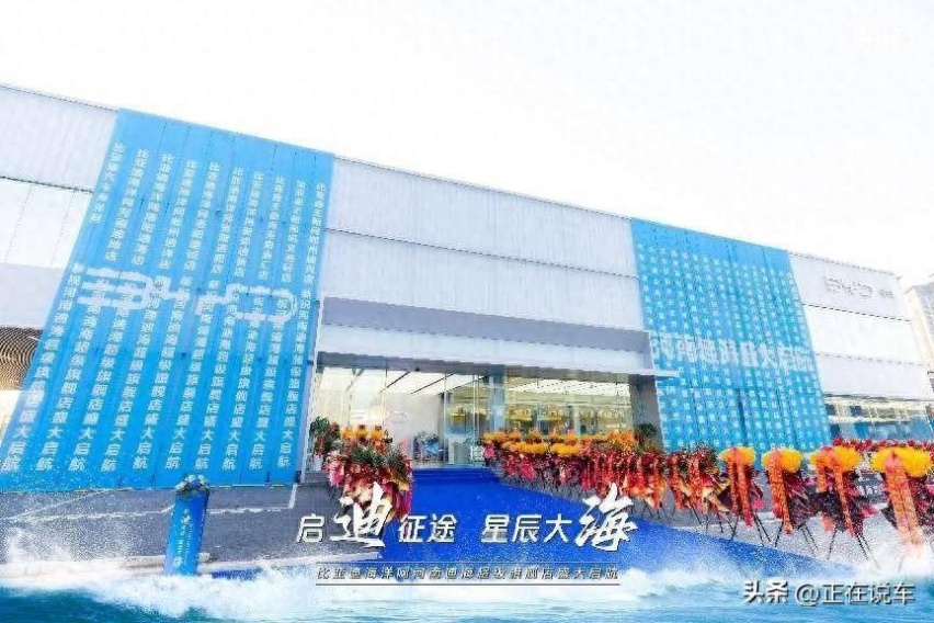 首家！比亚迪海洋网全国首家河南迪海超级旗舰店盛大启航