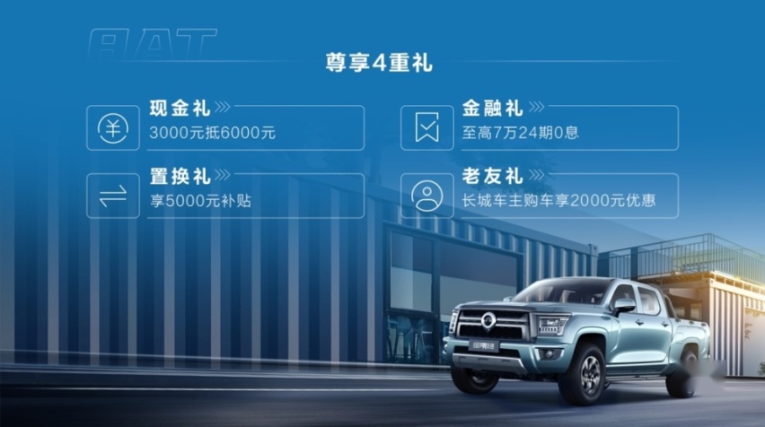 搭载2.0T+8AT黄金动力组合，长城金刚炮8AT上市
