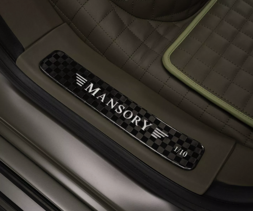 850马力，零百3.5秒……Mansory打造的这台AMG G63限量