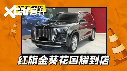 最强华系SUV！红旗金葵花国耀四座版实车，搭载4.0T八缸发动机