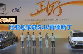 好事成双：比亚迪家族SUV再添新丁