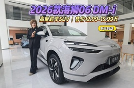 2026款海狮06 DM-i 高能超享SUV售价12.99-15.99