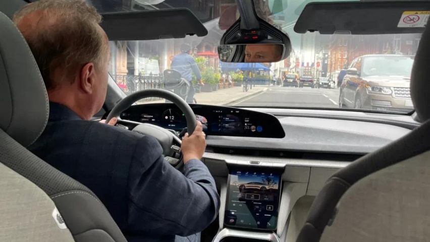 叫板特斯拉，Lucid Air实车现身欧洲，什么时候来国内卷？