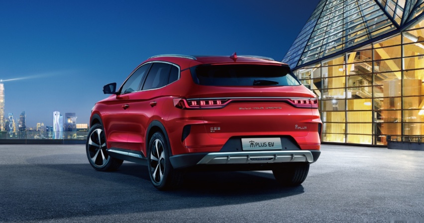 设计逐渐“海洋化”？比亚迪宋EV Plus工信部申报图曝光
