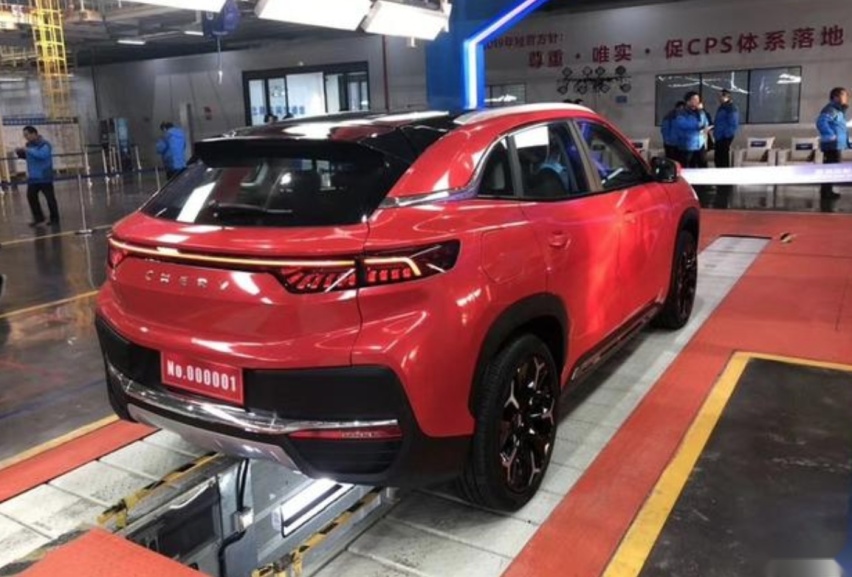 奇瑞纯电SUV S61正式下线，预计明年上市
