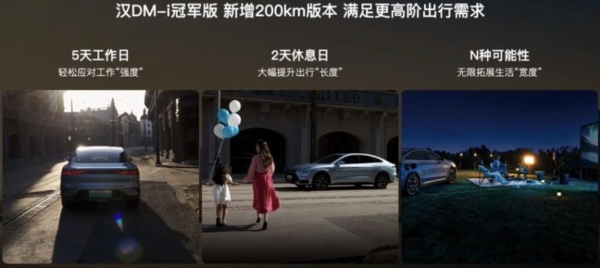 B级价格战开打！比亚迪汉DM-i冠军版&汉DM-p战神版上市