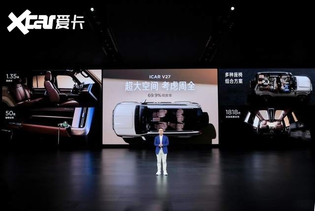 方盒子新标杆登场!iCAR V27正式上市,售价16.98万-19.6