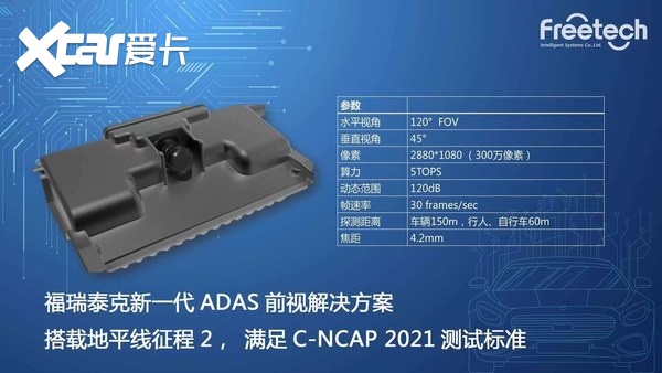 福瑞泰克新一代ADAS前视解决方案