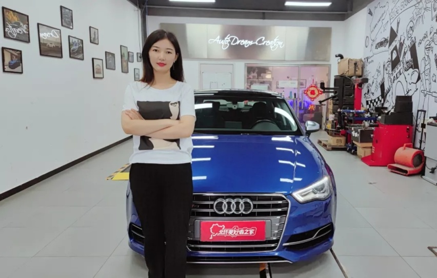 女生体验二阶400马力奥迪S3！绷直线又害怕但真的停不下来