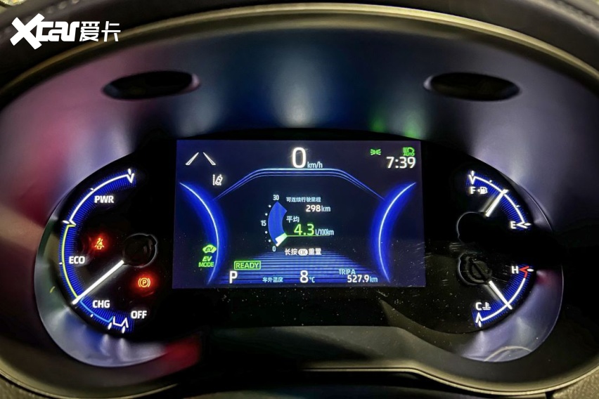 500多公里油耗仅4.3l/100km还不是广汽丰田c-hr双擎极限?