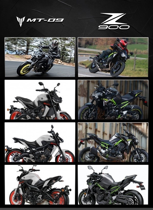 10万出头街车怎么选？雅马哈MT-09 VS 川崎Z900