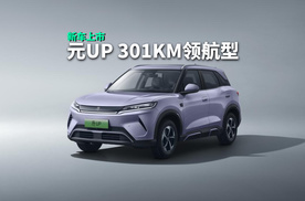 续航301km，售7.48万，比亚迪元UP领航型正式加推