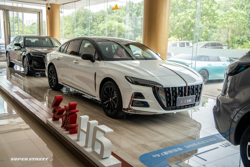 B+级豪华轿车红旗H6上市 更加动感有型 更加年轻有为