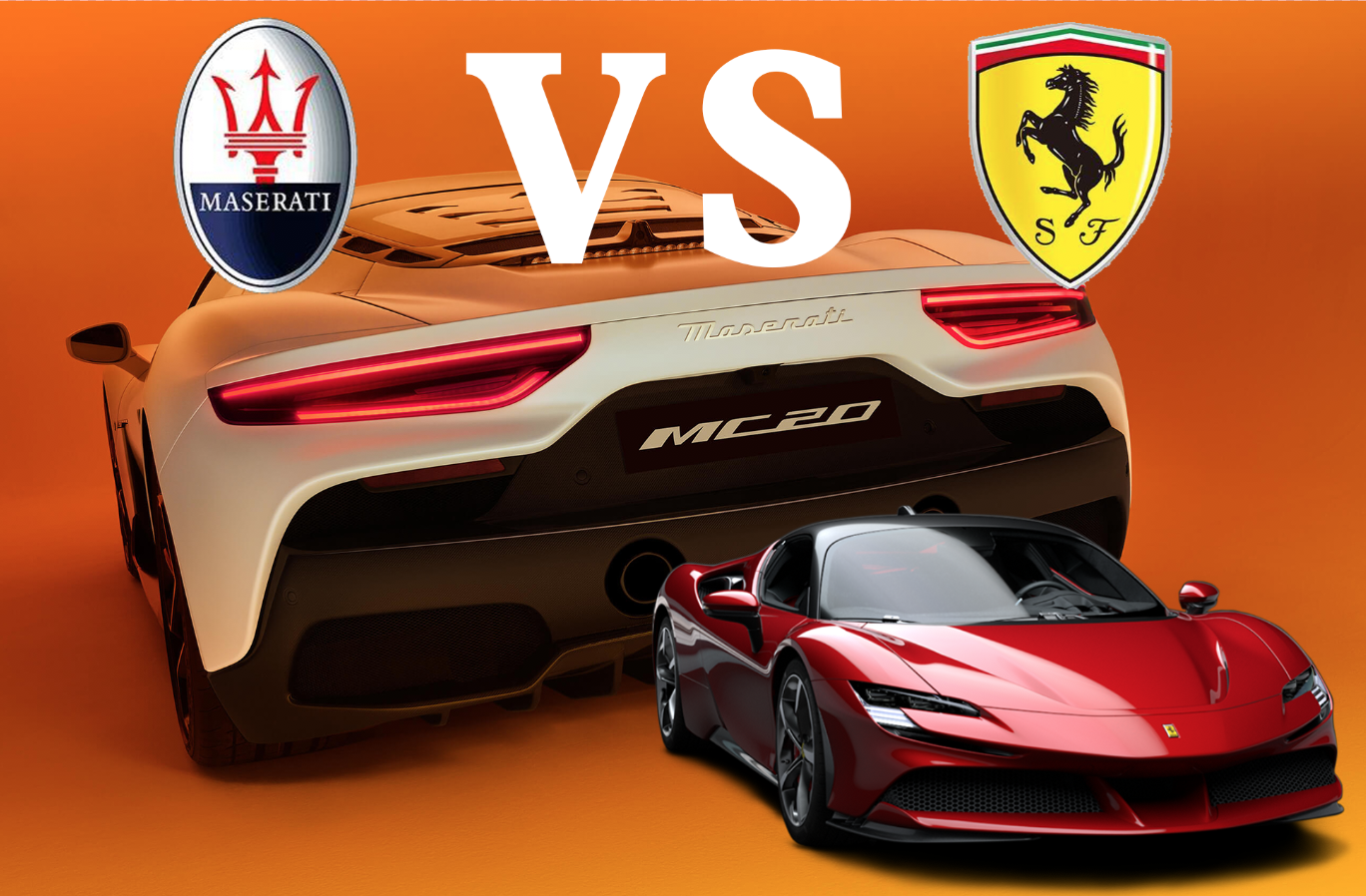 瑪莎拉蒂MC20和法拉利SF90怎么選 瑪莎拉蒂MC20和法拉利SF90怎么選