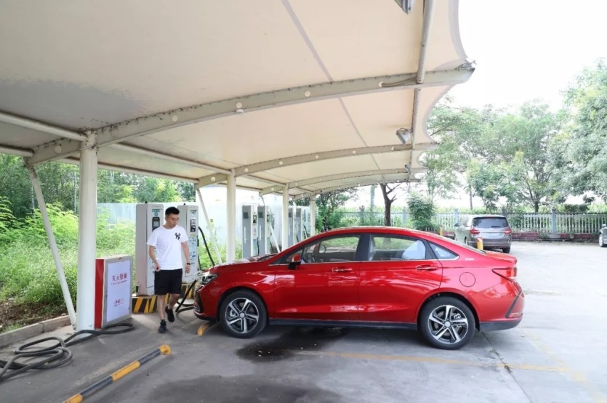 和北汽新能源EU5 R600 北京-成都的5天2400km