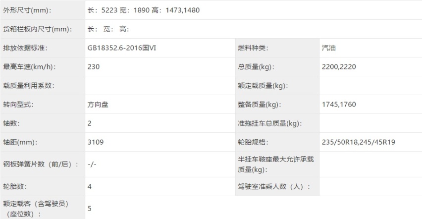 只供中国市场没跑了，凯迪拉克全新一代CT6申报图曝光