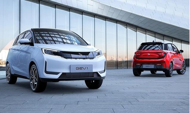 外观新颖时尚/共推两款车型 启能GEV 1正式上市