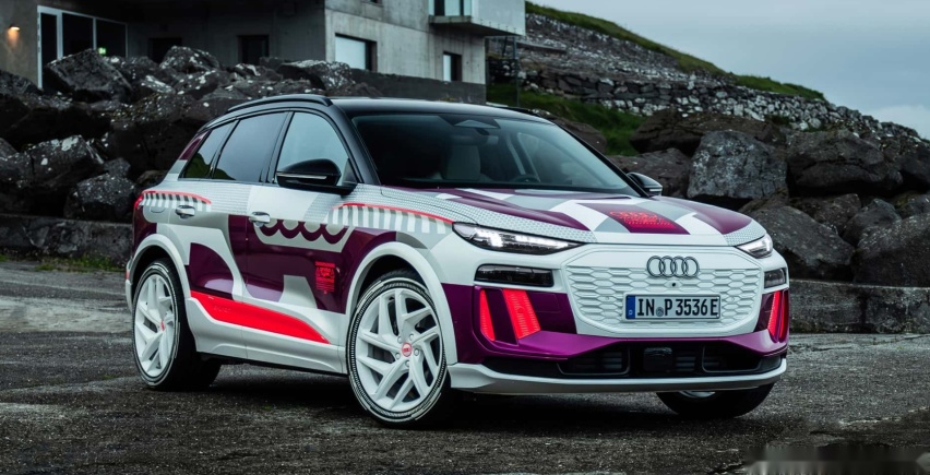 灯厂出品确实好看，奥迪Q6 e-tron原型车亮相，最大续航600km