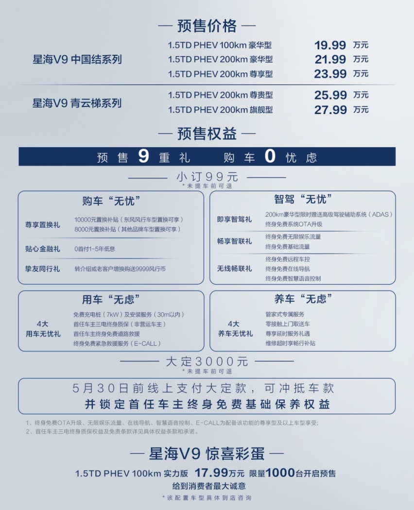风行星海V9全球预售 豪华新能源MPV重塑智慧出行新纪元