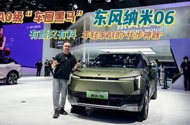 A0级车圈"黑马"：纳米06，轴距2715mm还配天地门，空间很能装！