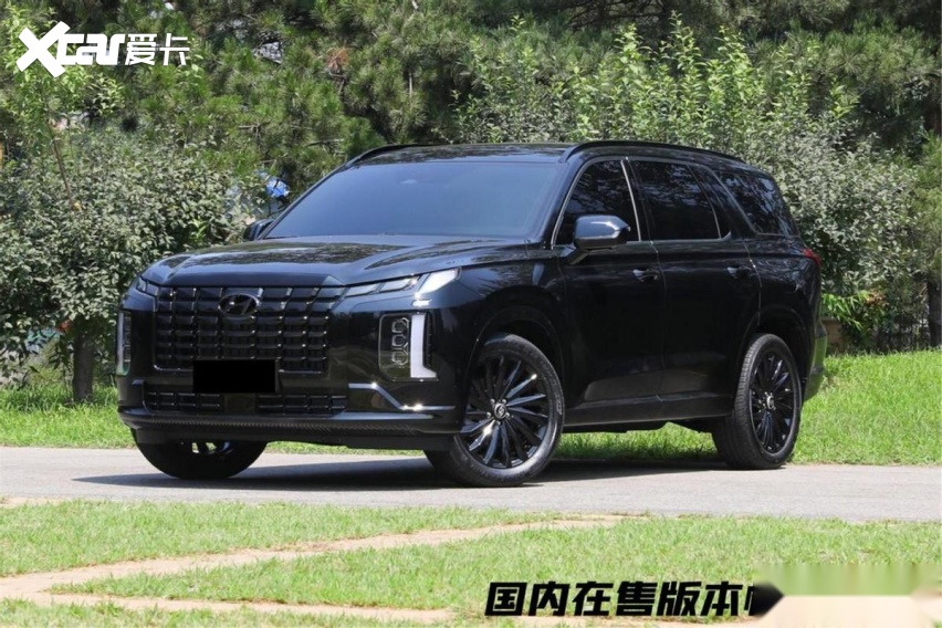 现代旗舰SUV帕里斯帝换代，内饰首度曝光，采用全新双联屏设计