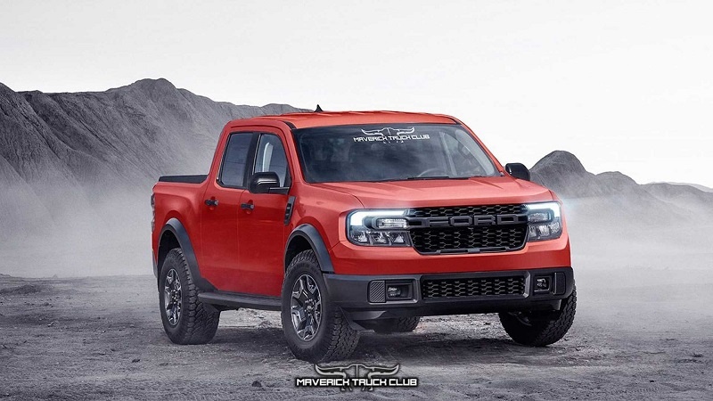 越野性能提升 福特Maverick Raptor渲染图曝光